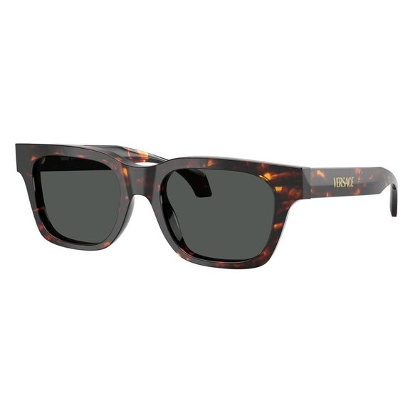 New VERSACE Havana Square VE4486 5509/87 Sunglasses Women - Picture 1 of 6